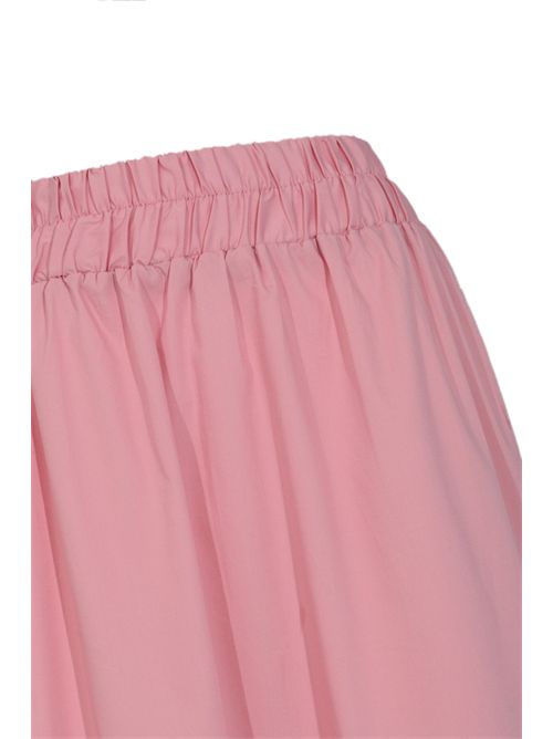 Gonna lunga in popeline di cotone Rosa Alpha Studio | AD-6465M2015